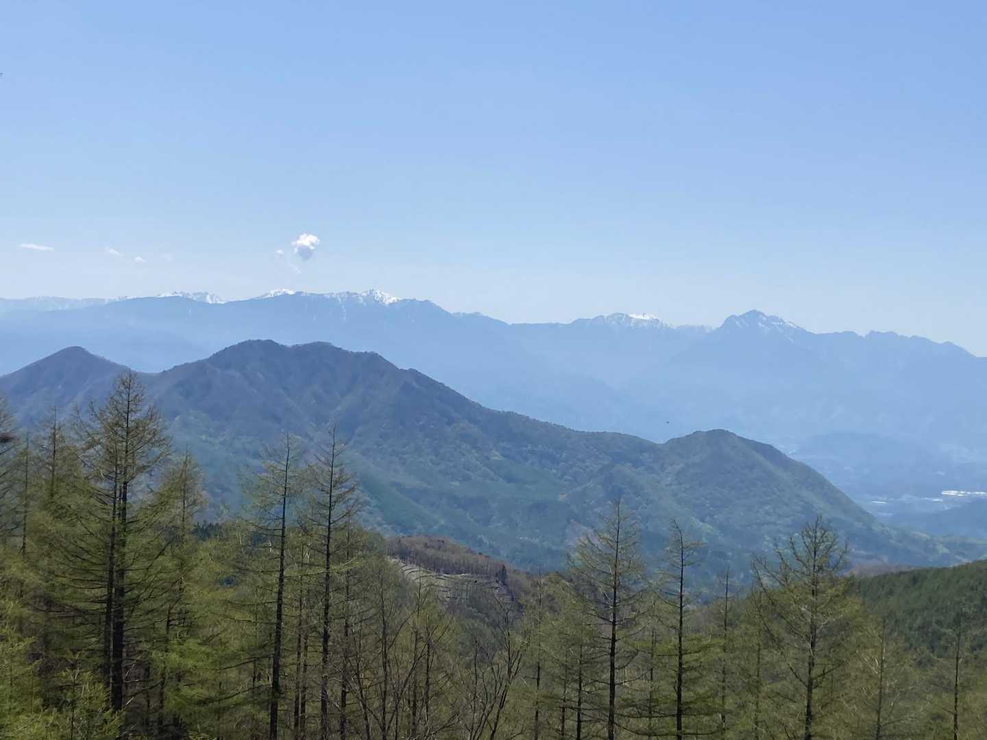 鳳凰三山　アサヨ峰　　　甲斐駒