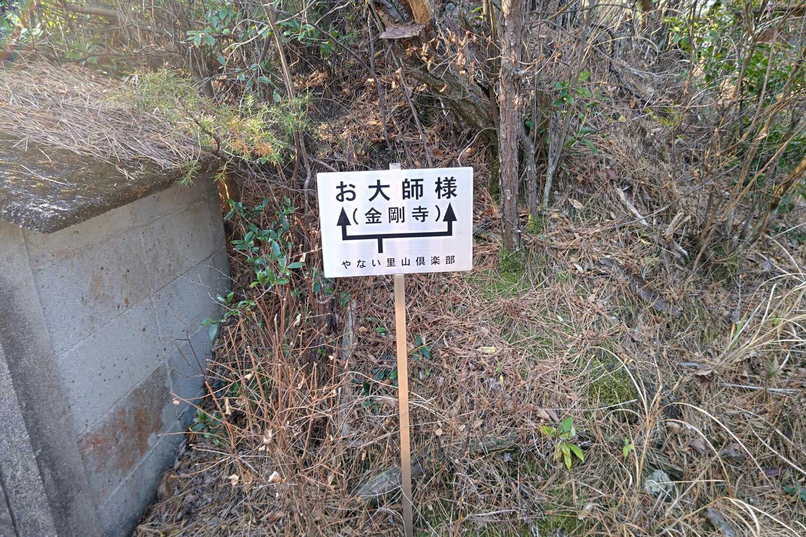 大師山-三ヶ岳 往復コースの写真