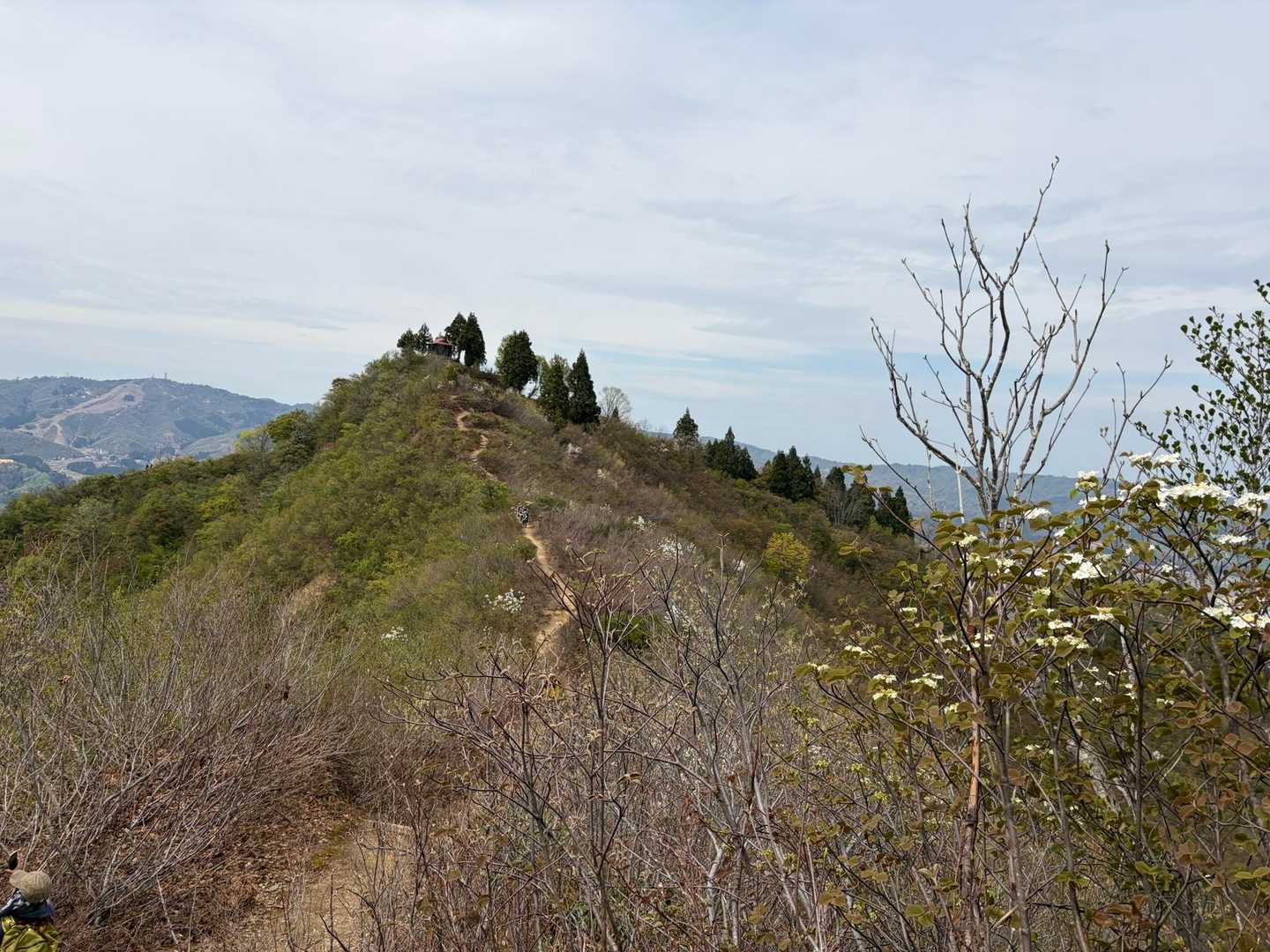 坂戸山へ戻ります🚶‍♀️‍➡️🚶‍♀️‍➡️