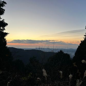 もう少しで日の出🌅