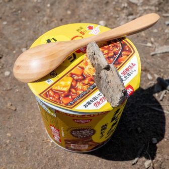 借りたOD缶で作るカレーメシは別格の旨さ