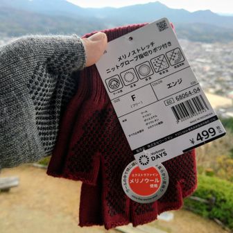 最後は我らがワークマン💪

2025秋冬新作のグローブだ✨
この素材でこの価格⚡️

カラーは着用中のグレーと
エンジ、オリーブの3色展開

この価格ならたとえ破れて
買い替えても惜しくないですね💪

さぁ今年も残り1ヶ月
安全に山登りを楽しみます✨