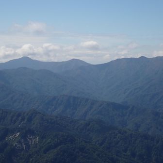 神室山系の山々