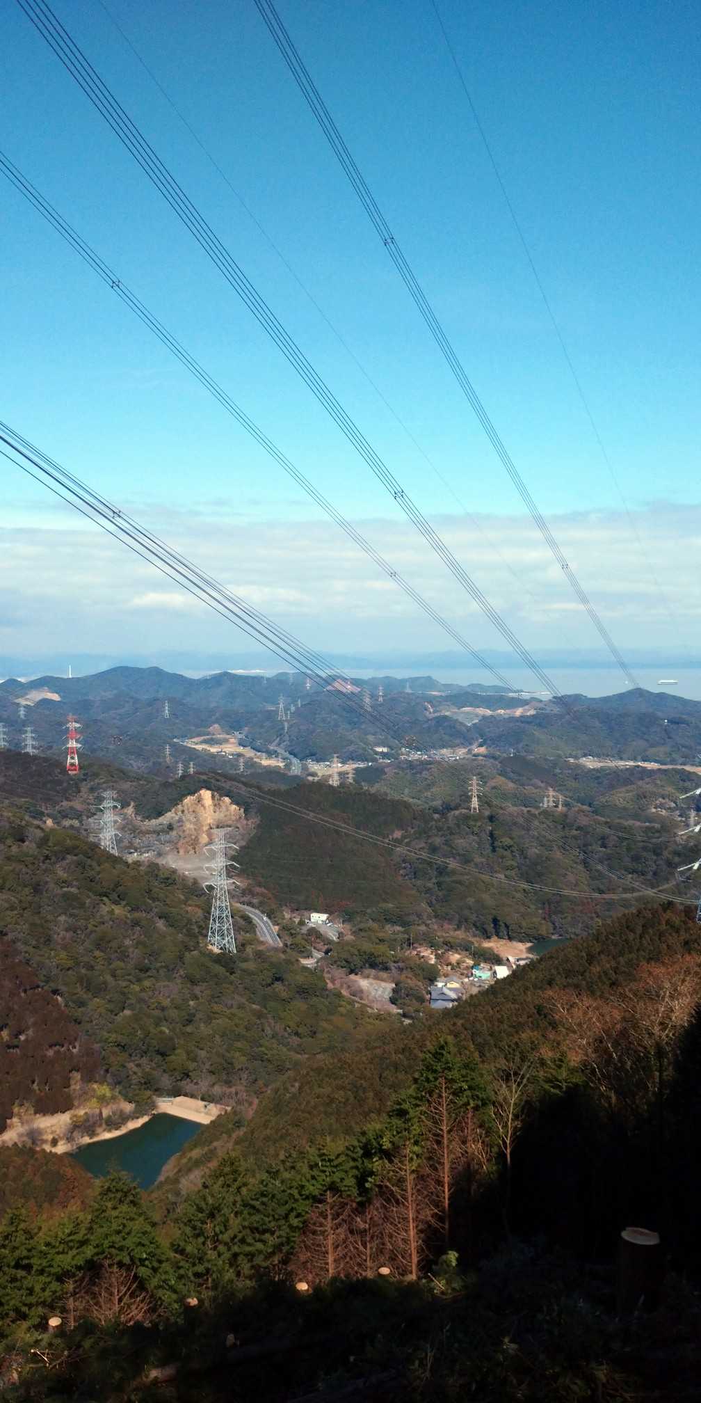 山ノ口山は、鉄塔ピークっすね～