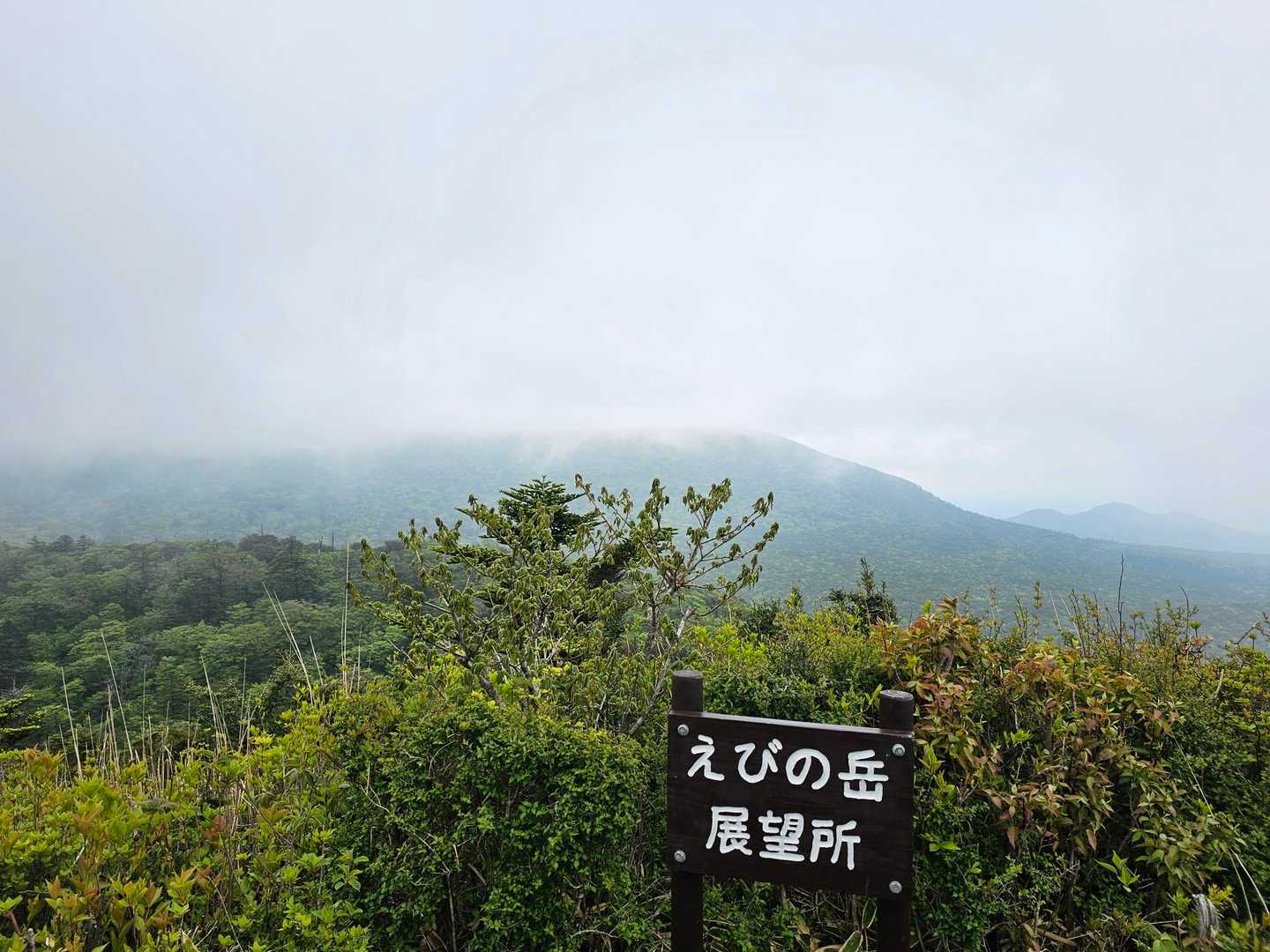 つつじヶ丘登山口-えびの岳 周回コースの写真