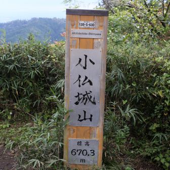 小仏城山登頂