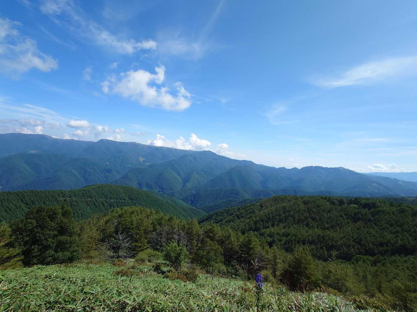 空も雲も山の緑も素敵すぎるー