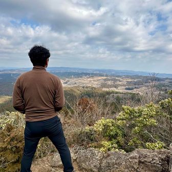 山頂からの景色