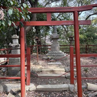 ５０座目新宮山
神社の境内にあります