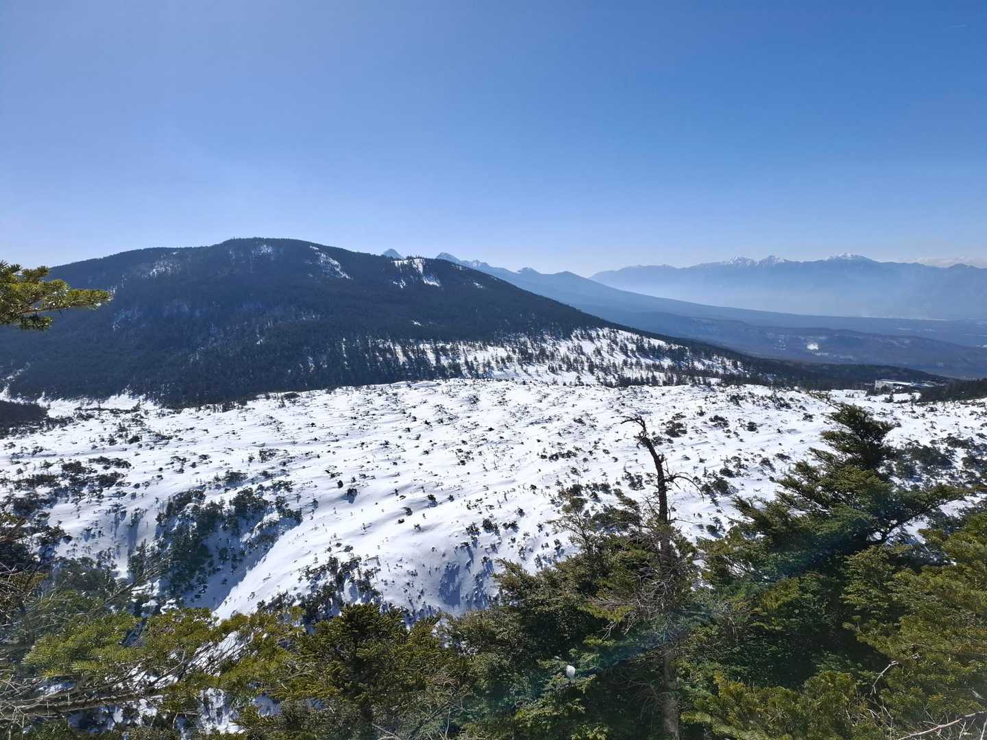 樹林帯の合間に素敵な景色❤️