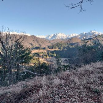 西山からの展望も綺麗