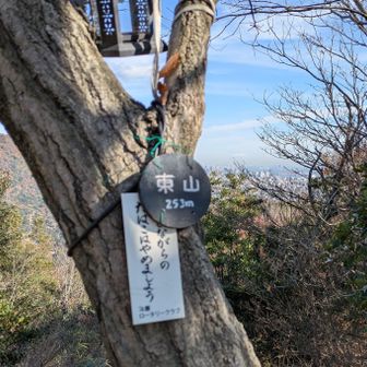 東山の山頂表記はココかな？