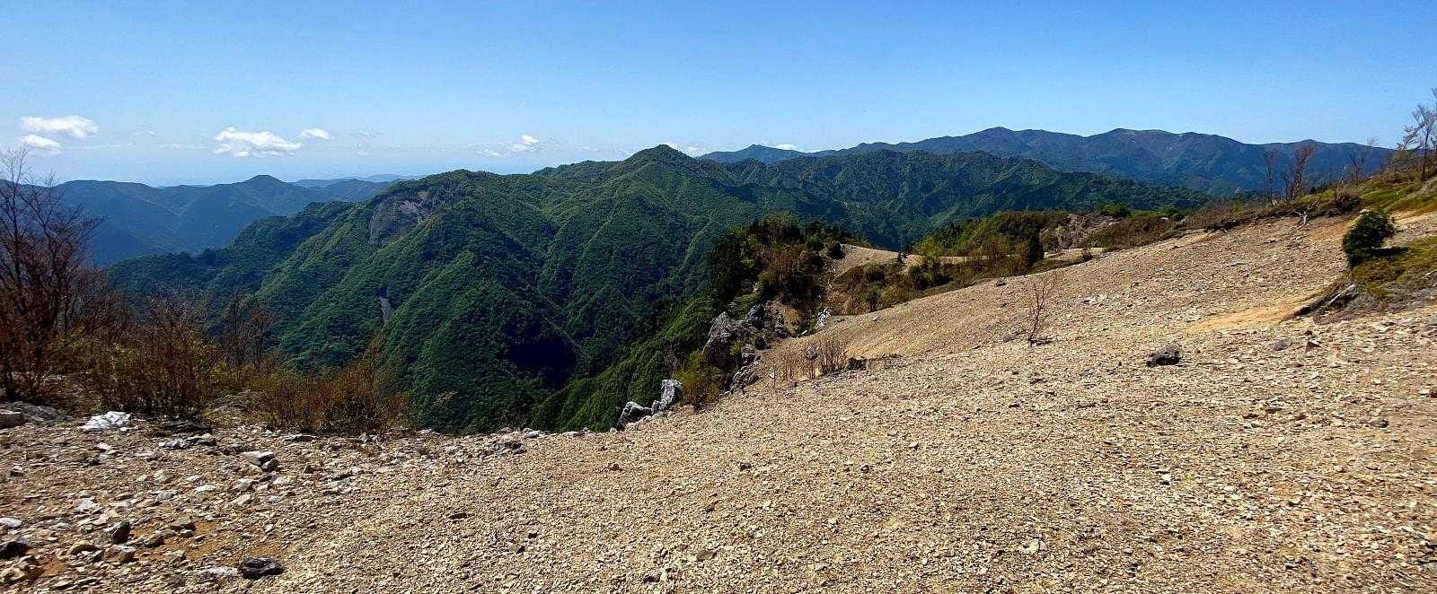 大和谷橋登山口-大杉国見山 往復コースの写真