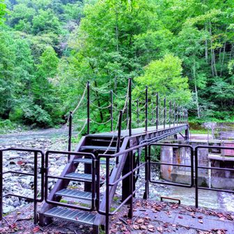 取水口の橋