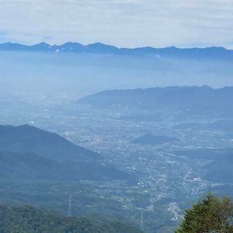 北岳、間ノ岳、農鳥岳ずらーり