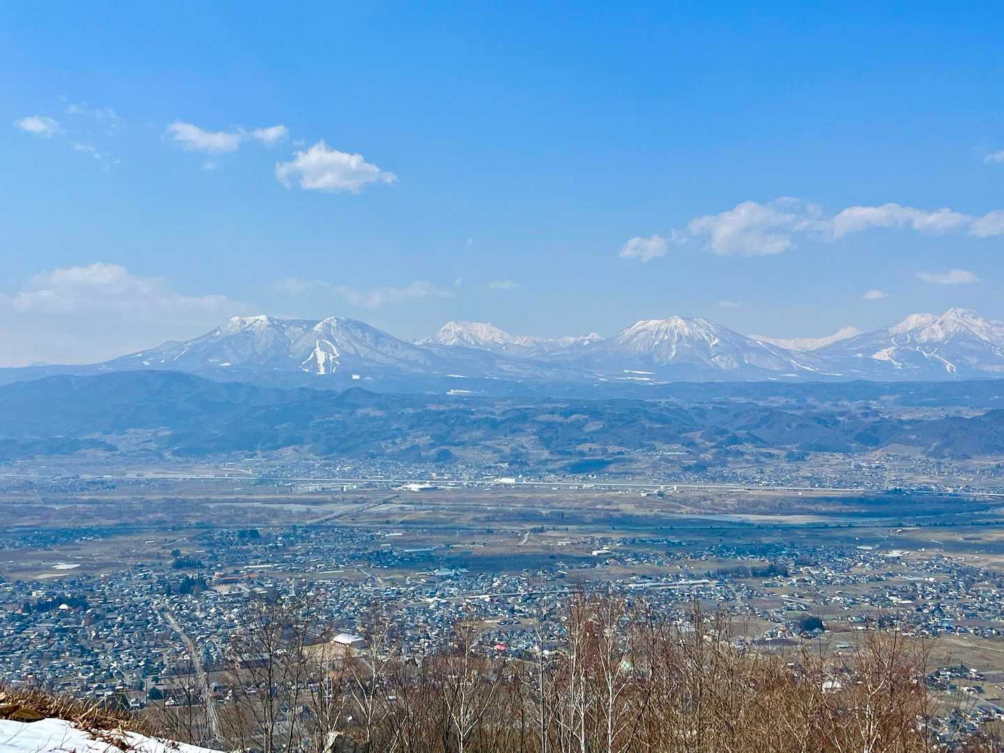 展望園地からも五岳が見渡せる👀
飯縄、高妻、黒姫、妙高
