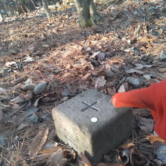 金峰山、1座ゲット👍
そして、この先にはYAMAP🔺ではまだランドマーク登録されていない山に向う🐾