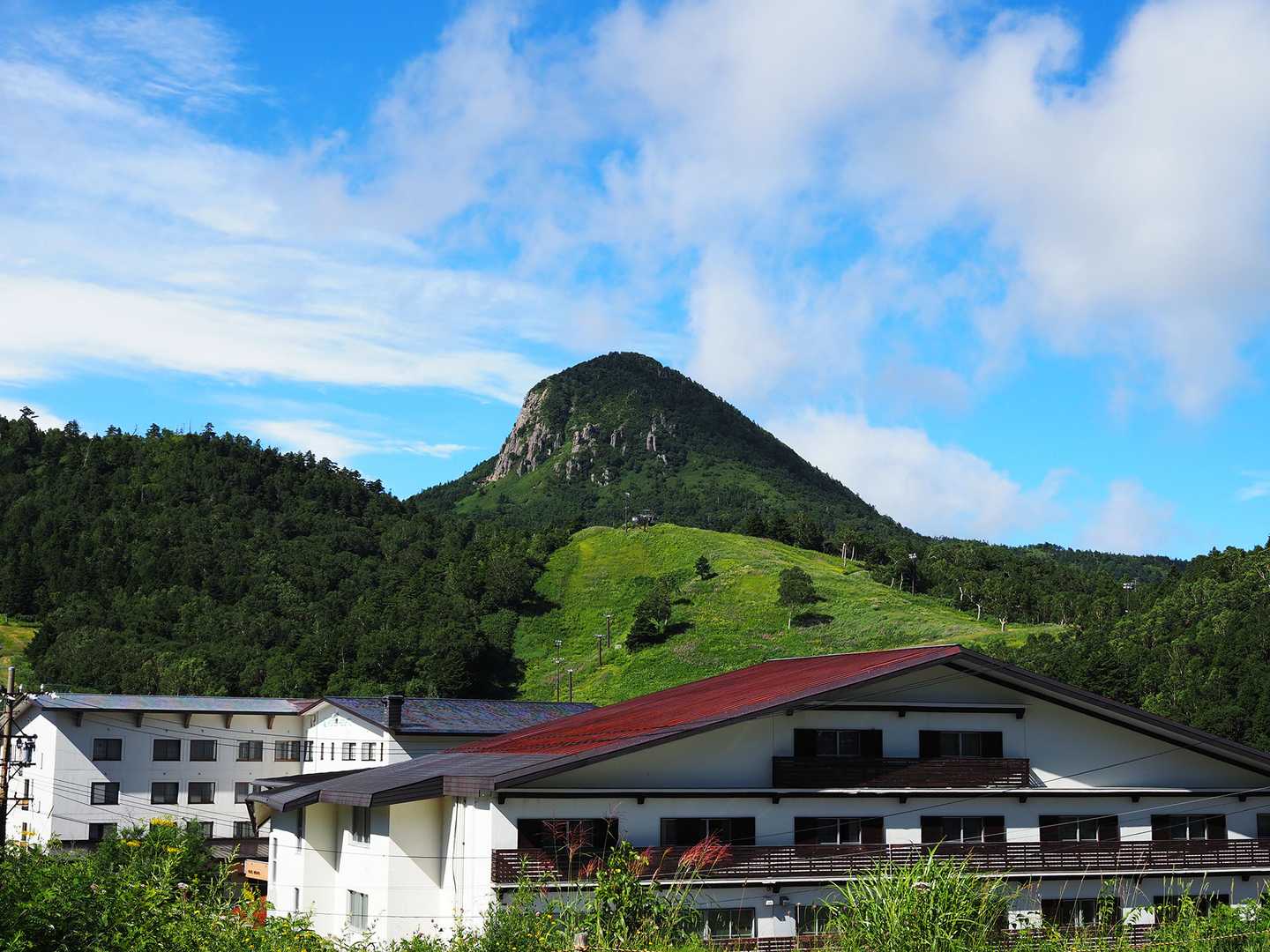笠ヶ岳。
