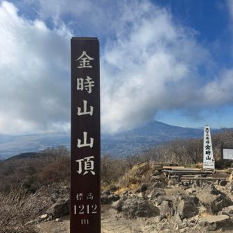 金時山は2ヶ月ぶり
ソロで箱根ガイリーンで通過した以来