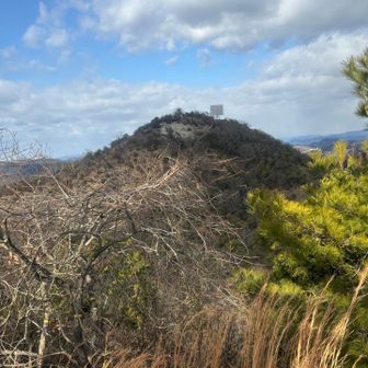 飯盛山が見える