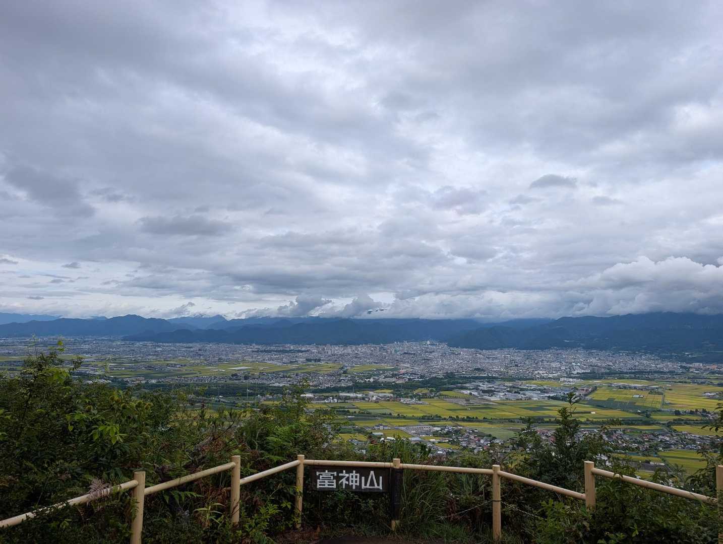 富神山 往復コースの写真