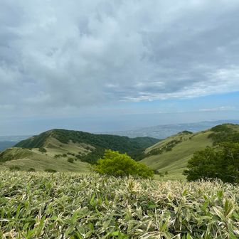 前紋別岳から伊達の街方面