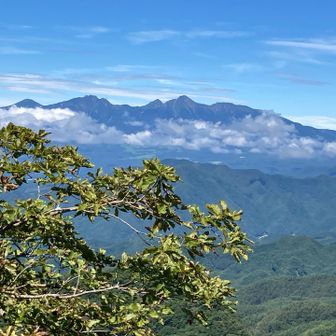 升形山から見た八ヶ岳