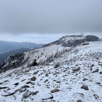 松本市内がなんとか見えた🌇