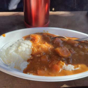 茶屋いーさんで、初めてカレーを食べました♡900円