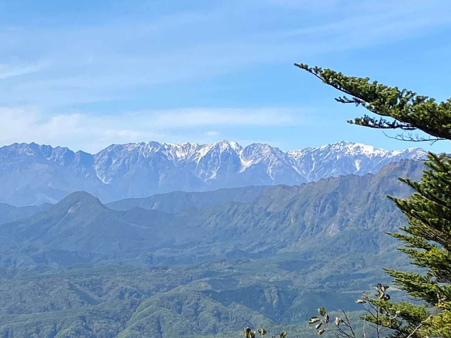 飯縄山 往復コースの写真