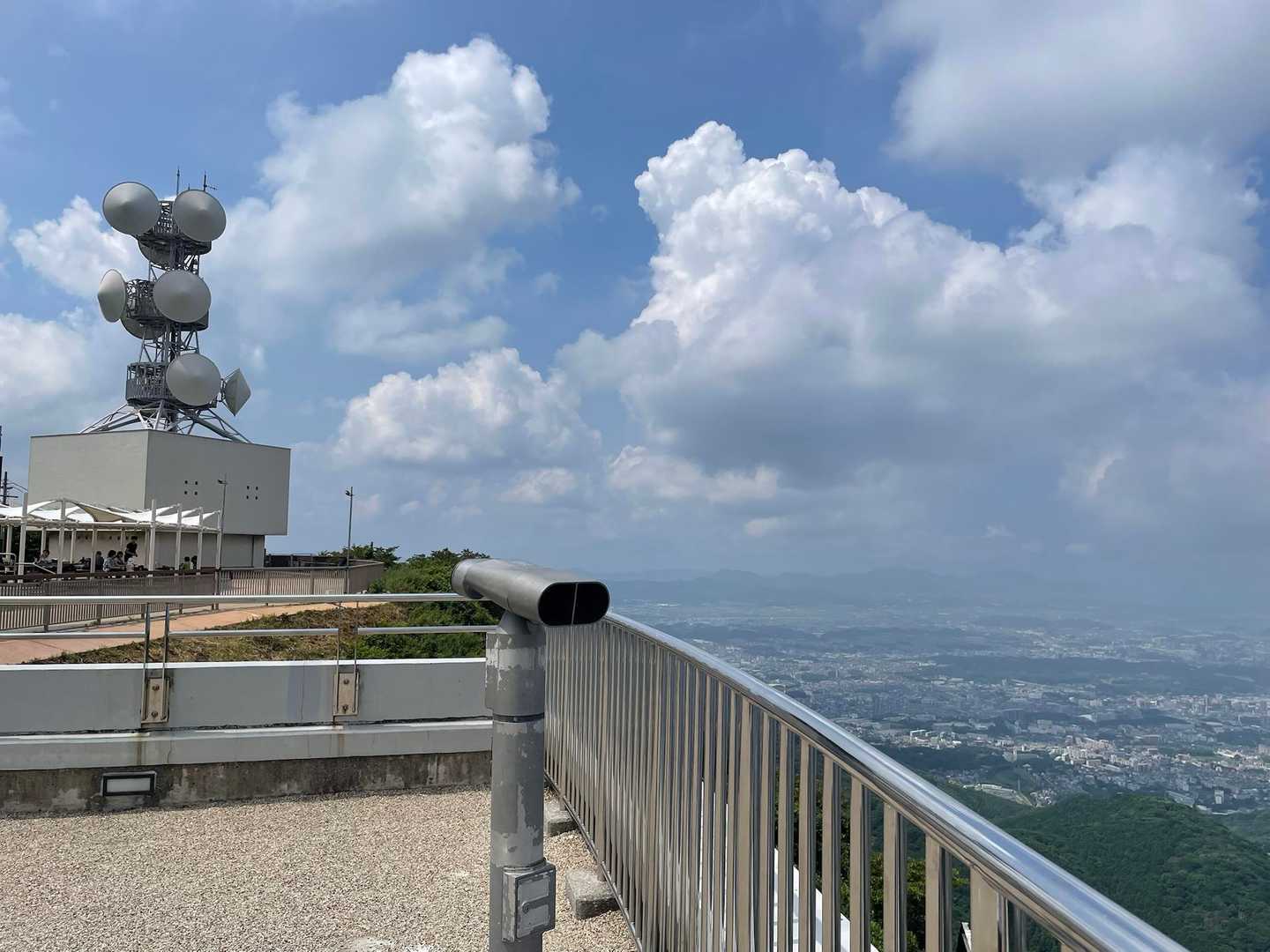 河内登山口-皿倉山 往復コースの写真