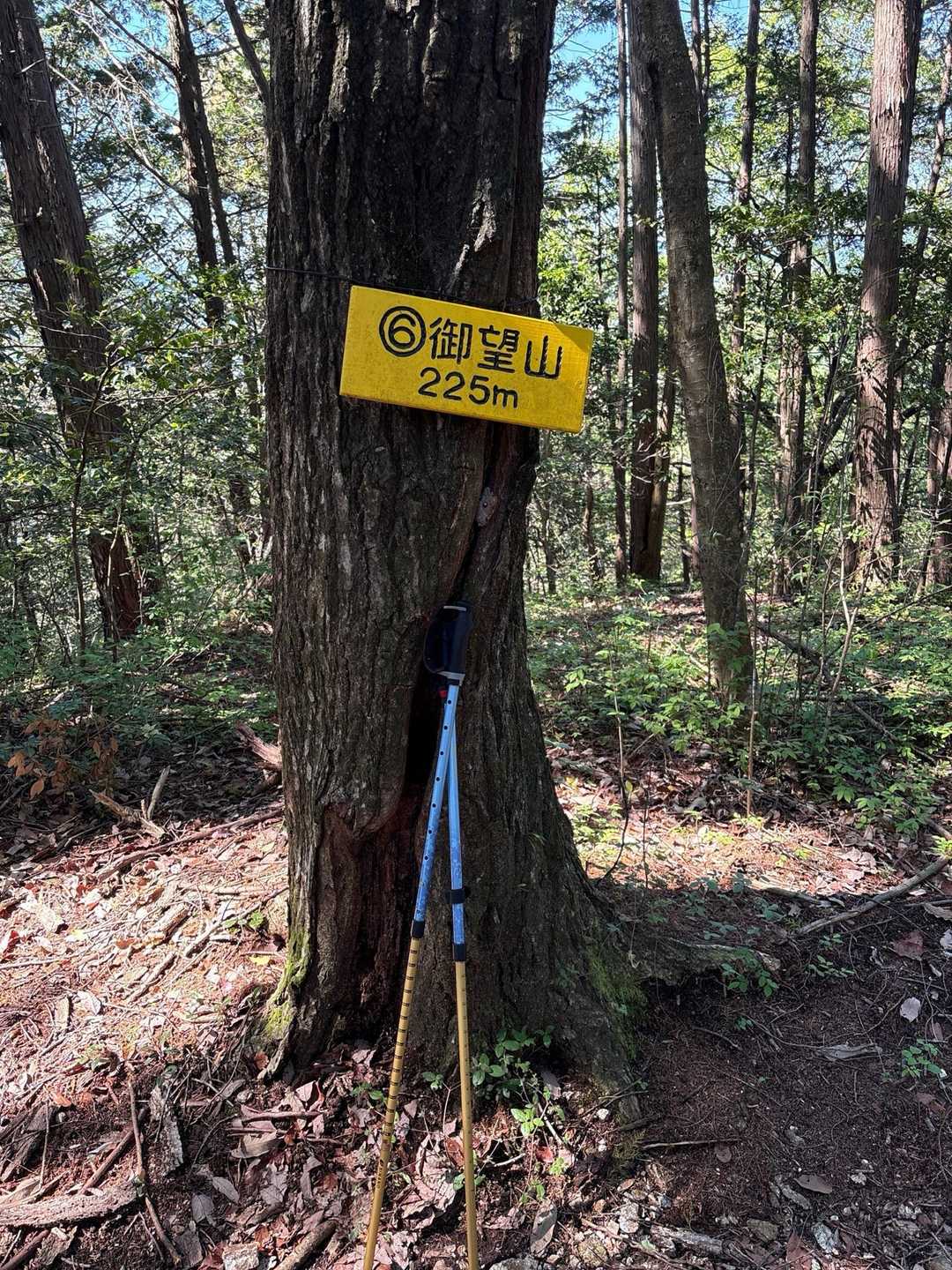 御望山到着！