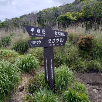 大戸越来ました！平治岳登りはちょっと長く感じたかな😅