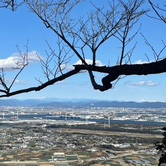 南アルプスと富士山