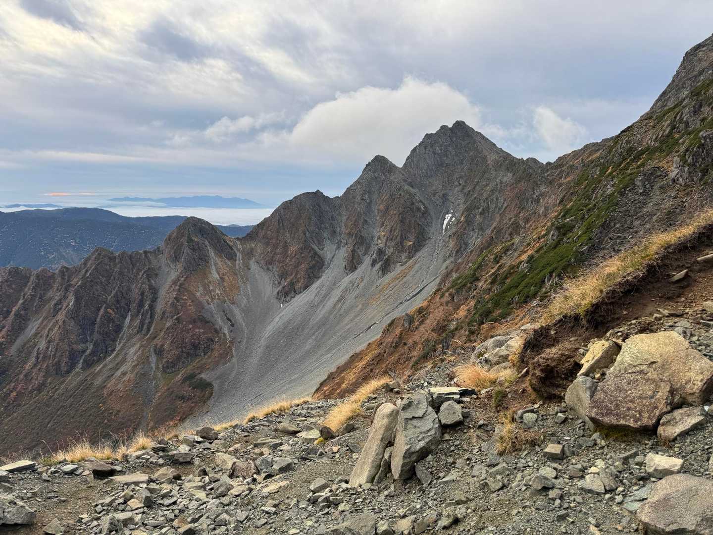 上高地バス停-河童橋-小梨平-奥穂高岳-涸沢 往復コースの写真