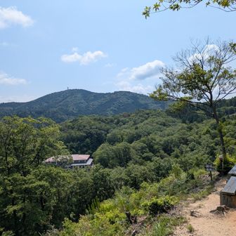 ヤッホーの丘に戻ってきて…
南東方向👀に焙烙山