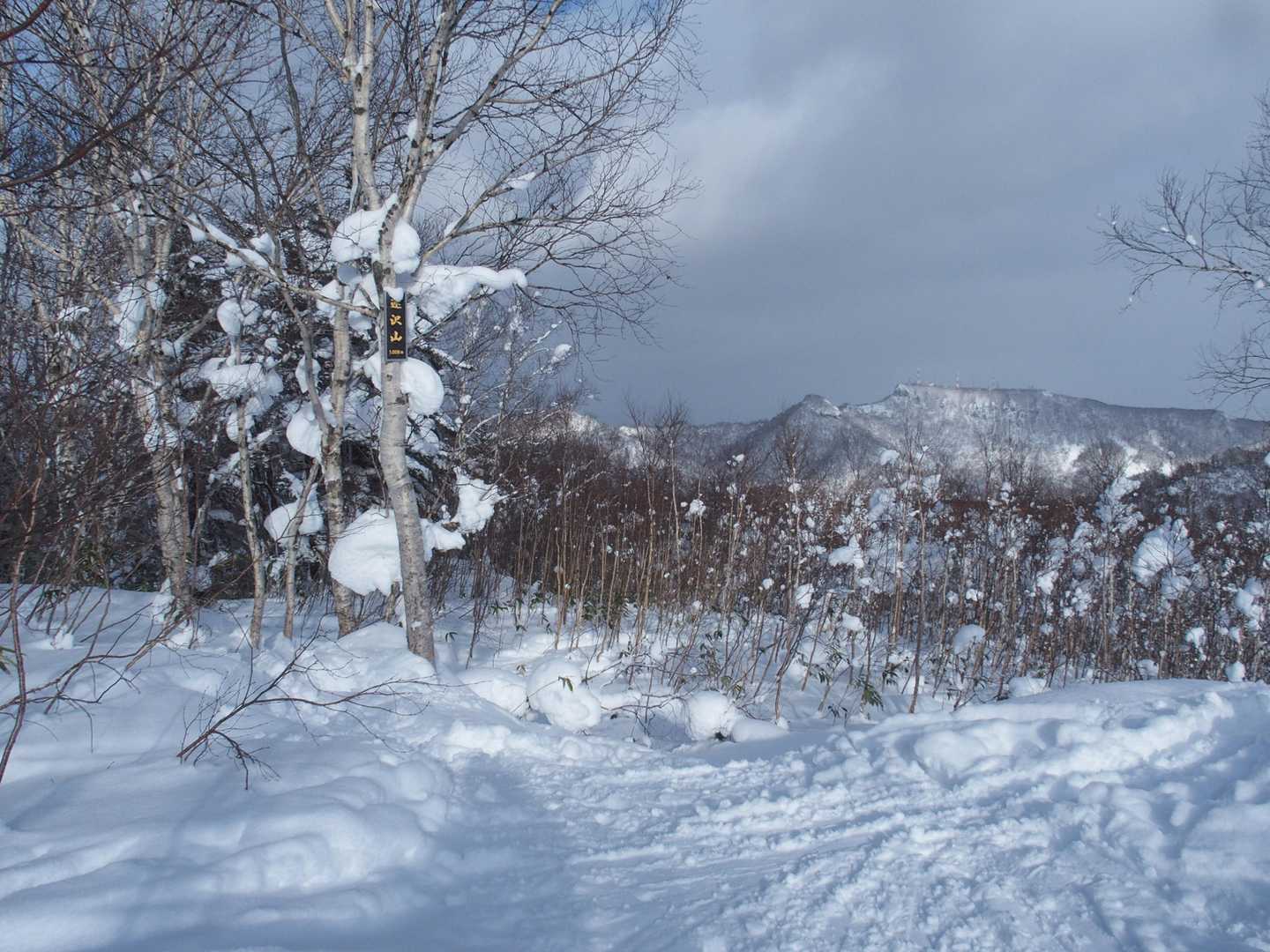 やっと、山頂到着。