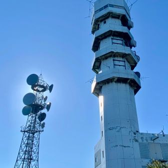 お馴染みの電波塔群も健在です🗼
本日は点検作業が行われていました⛑️

最後は御岩山へと向かいます🫡