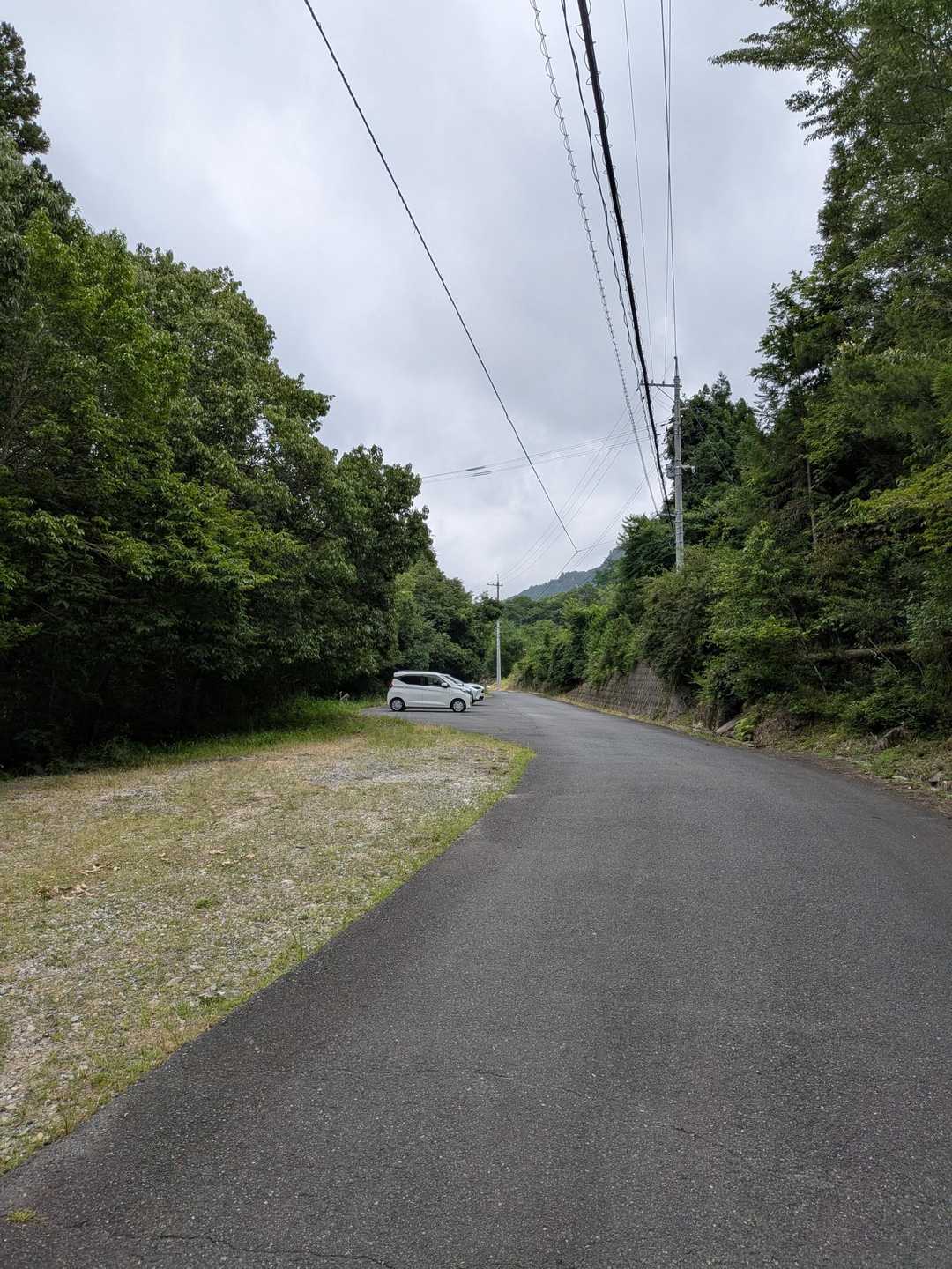 駐車スペースには他にも２台。