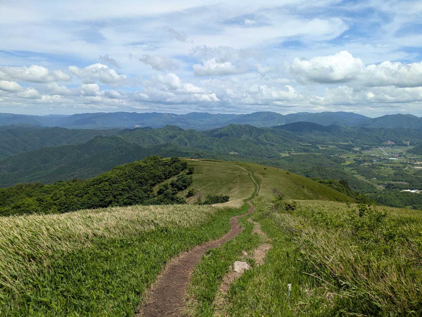 美しい登山道