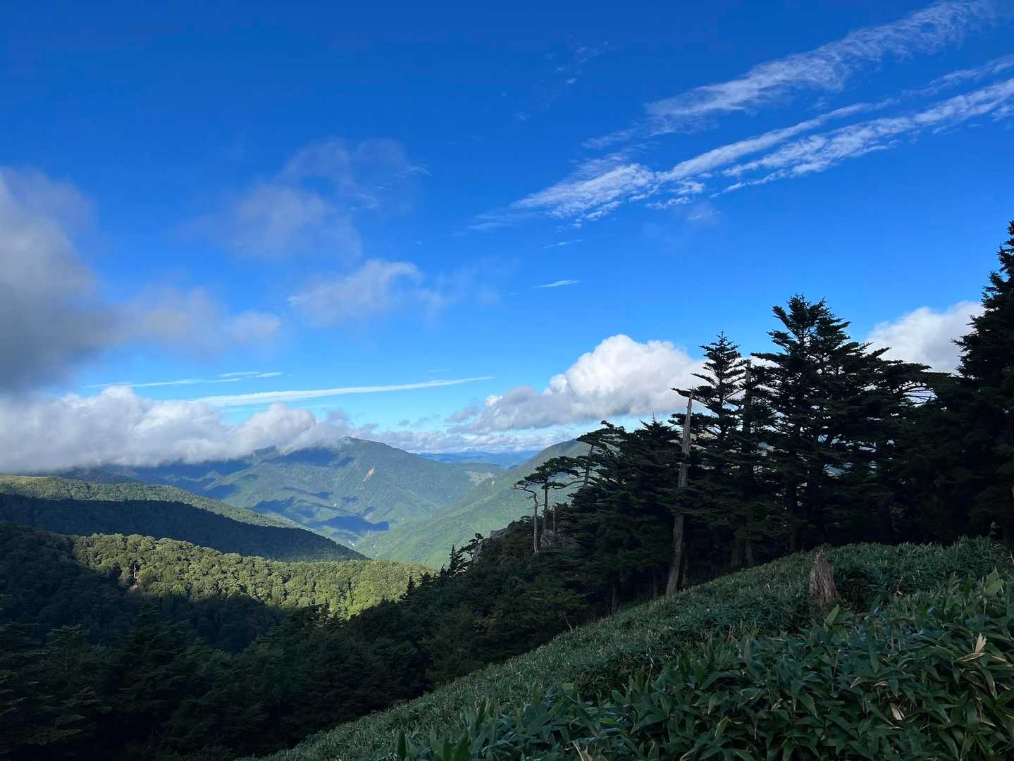 見ノ越登山口-剣山 往復コースの写真