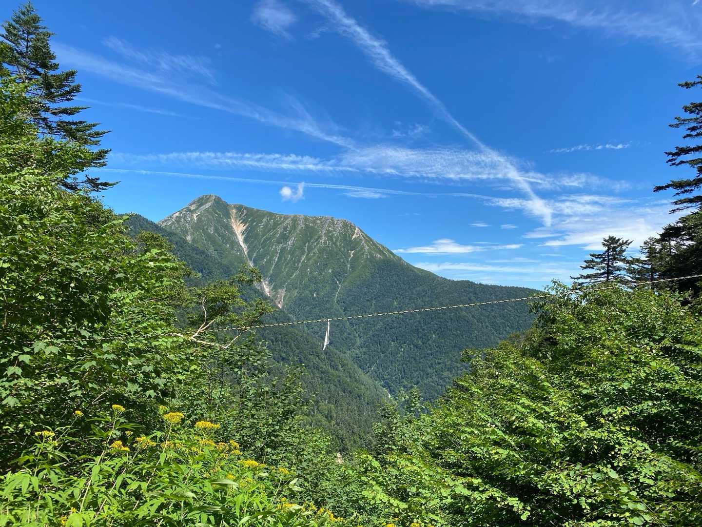 三股登山口-蝶槍 往復コースの写真