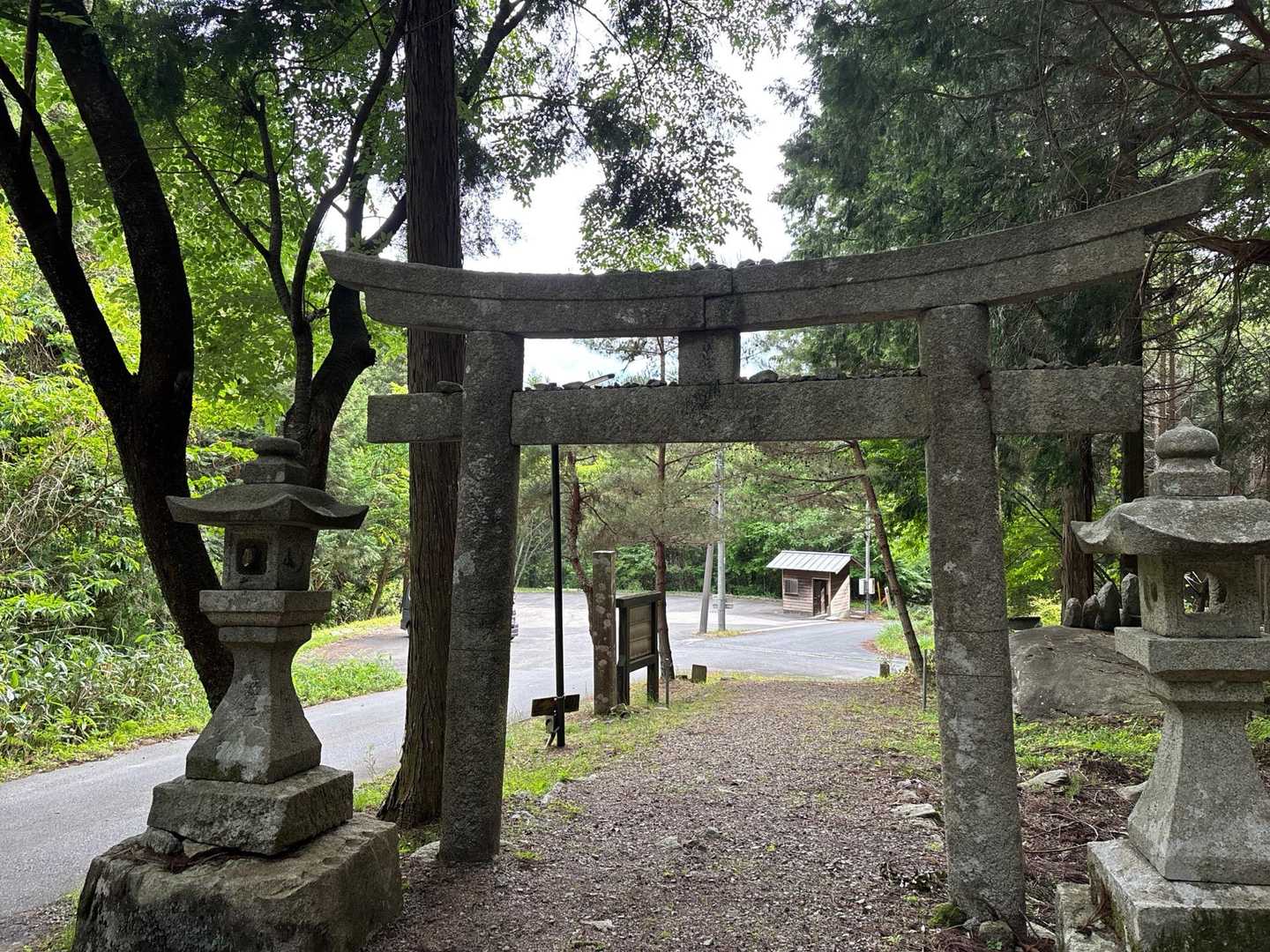 駐車場に到着🅿️今日も楽しませてもらいました♪ありがとう泉山😊