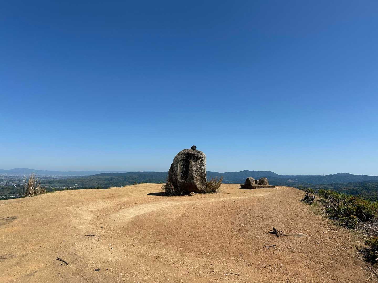 山頂です