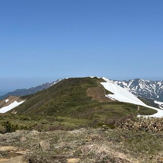 馬蹄形に行く方向
木道が見えます