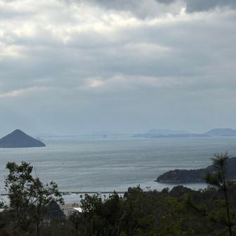 うっすら瀬戸大橋が見える🌉
