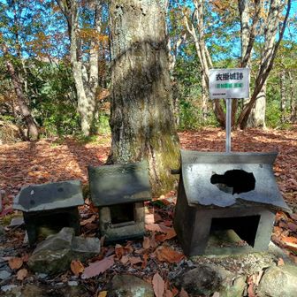 山頂への分岐を見逃してしまい、南側から登り返した（本日２回目）。