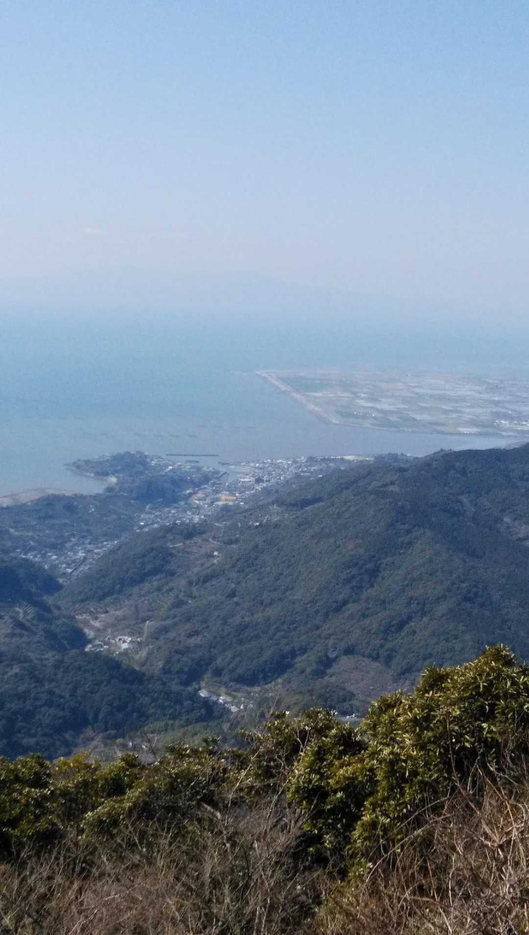 かすかに多良岳