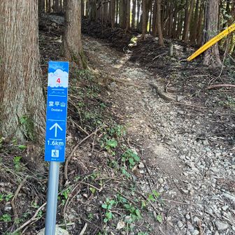 堂平山へ。