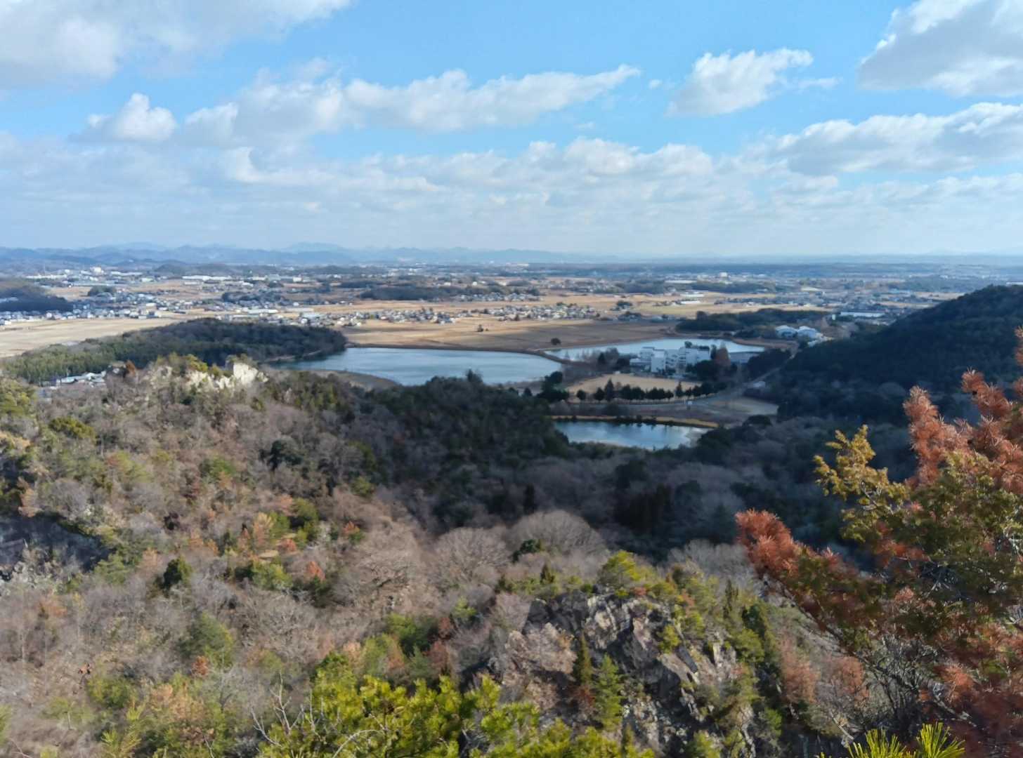 善坊山本丸登山口-善防山-笠松山-加西アルプス善坊山ハイキ 周回コースの写真